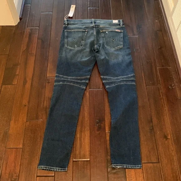 Hudson Jeans Men’s Ethan Biker Skinny Size 32 NWT! 🇬🇧 - Picture 8 of 11